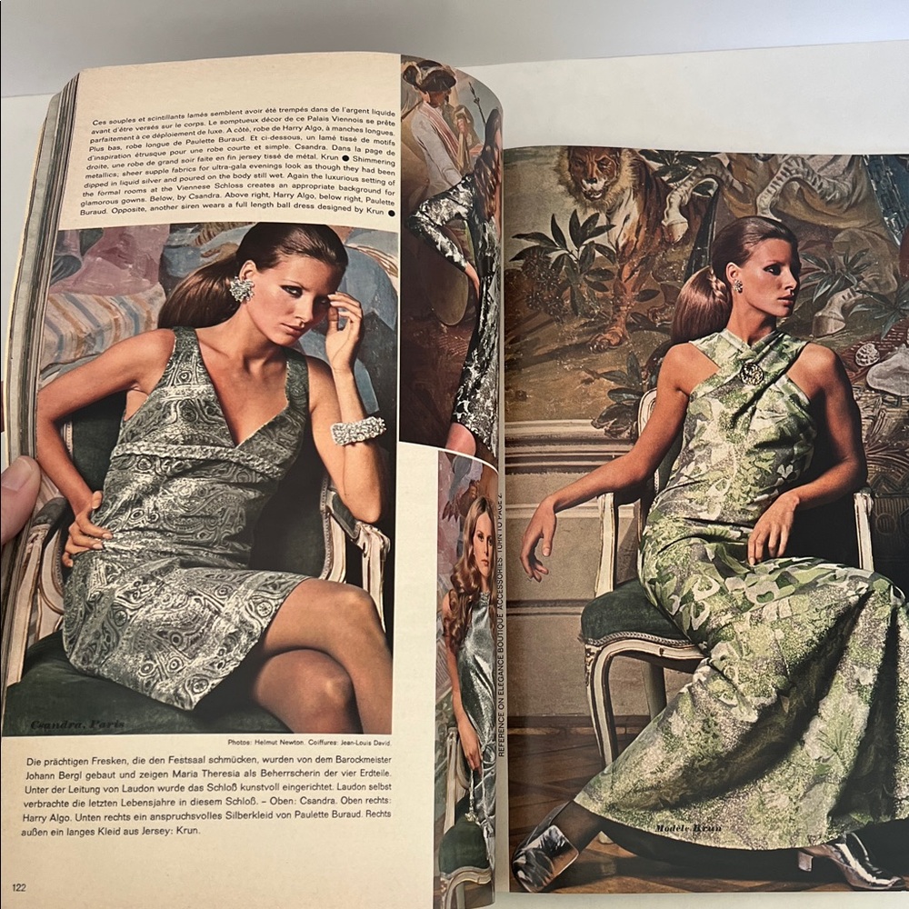 Ele’gance Paris 1969 Fall / Winter Haute Couture beautiful cond.not swatched - Picture 8 of 13